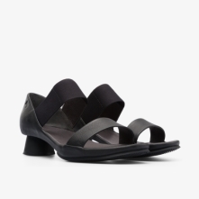 Camper Black Sandals Womens - Alright Online Ireland | GCUJI6215